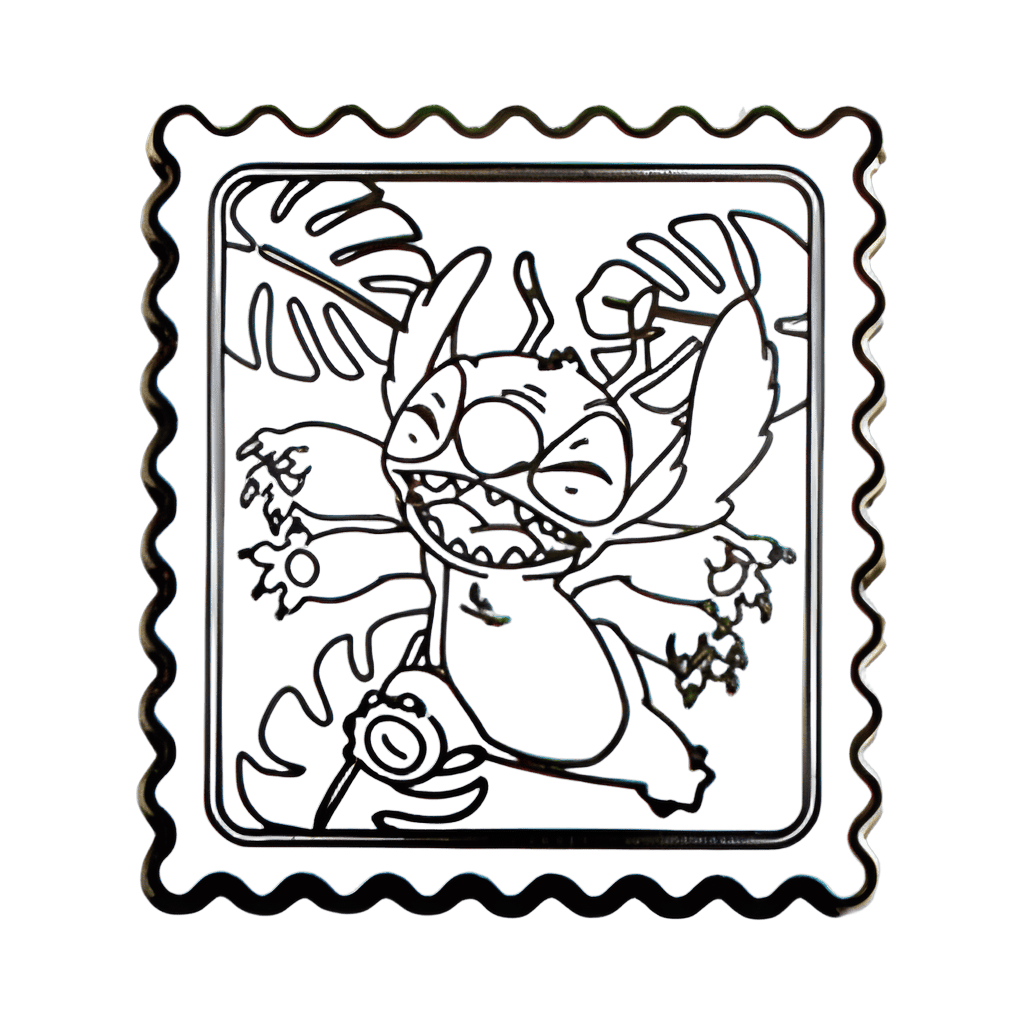 Leroy Black and White Y1044 (Uncommon) Disney pin