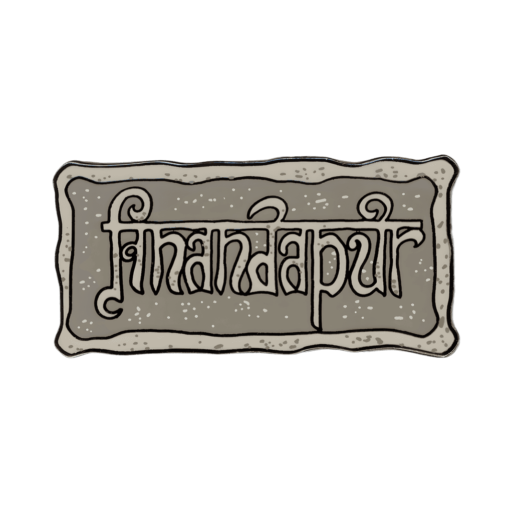 Asia Bucket Hat 4-Pin Set — Anandapur Stone Sign Disney pin