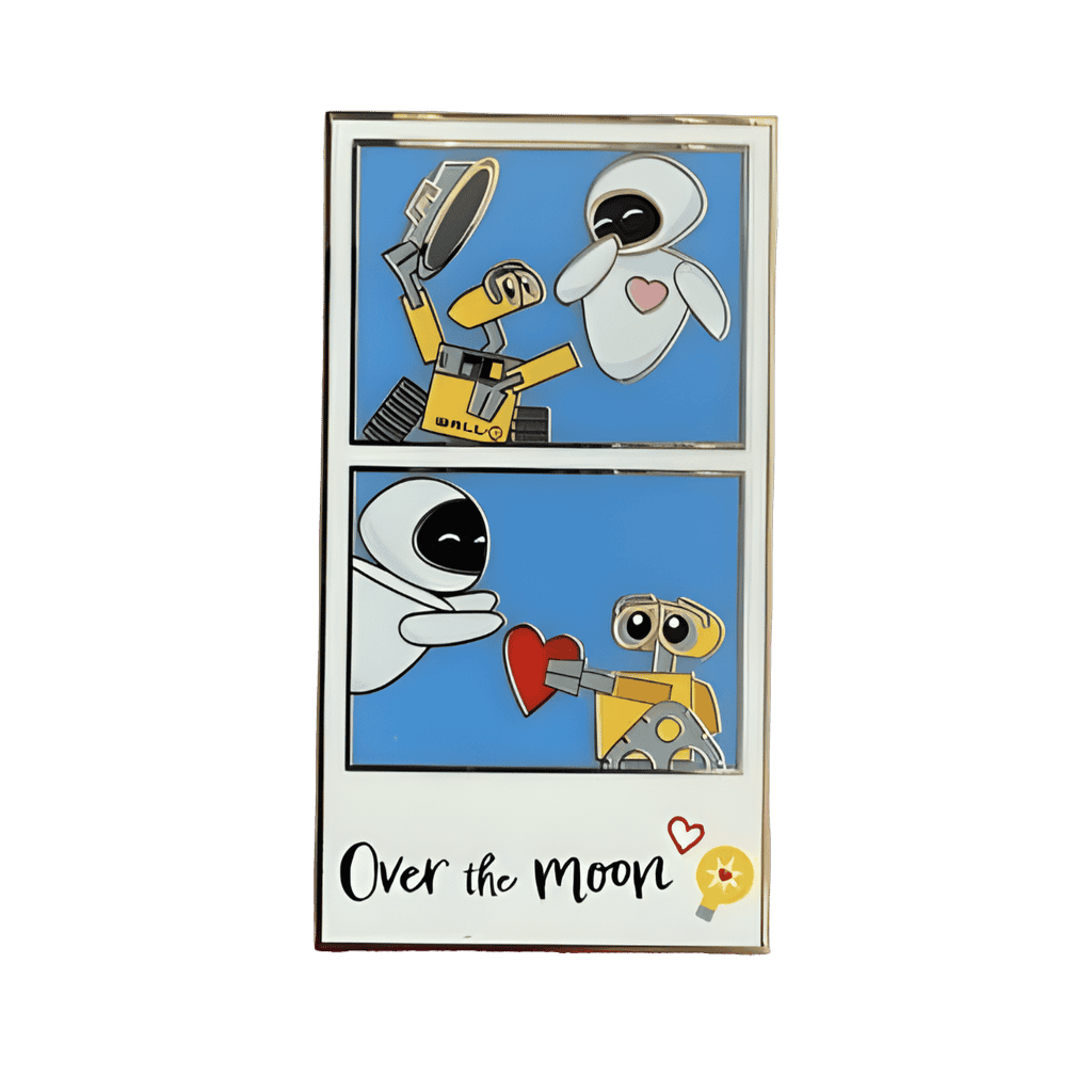 Wall-E & Eve - Over the moon Disney pin