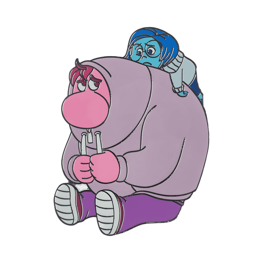 Embarrassment & Sadness Disney pin