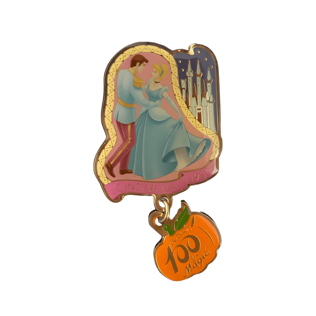 Cinderella and Prince Charming Disney pin