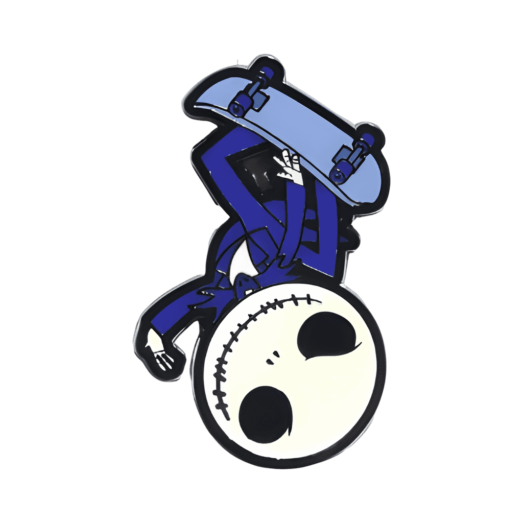 Jack Skellington with Skateboard Disney pin