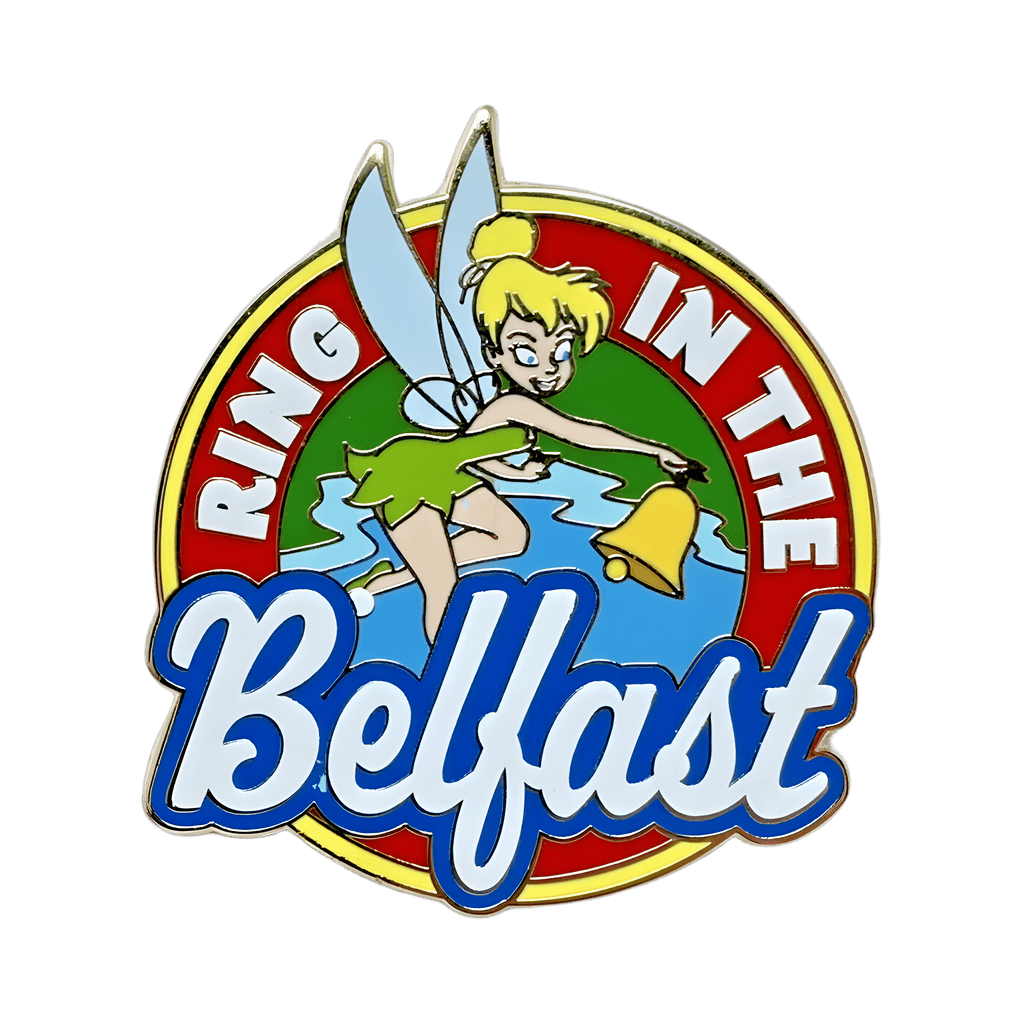 Ring in the Belfast Tinker Bell Disney pin