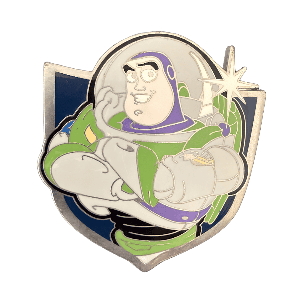 Buzz Shield Disney pin