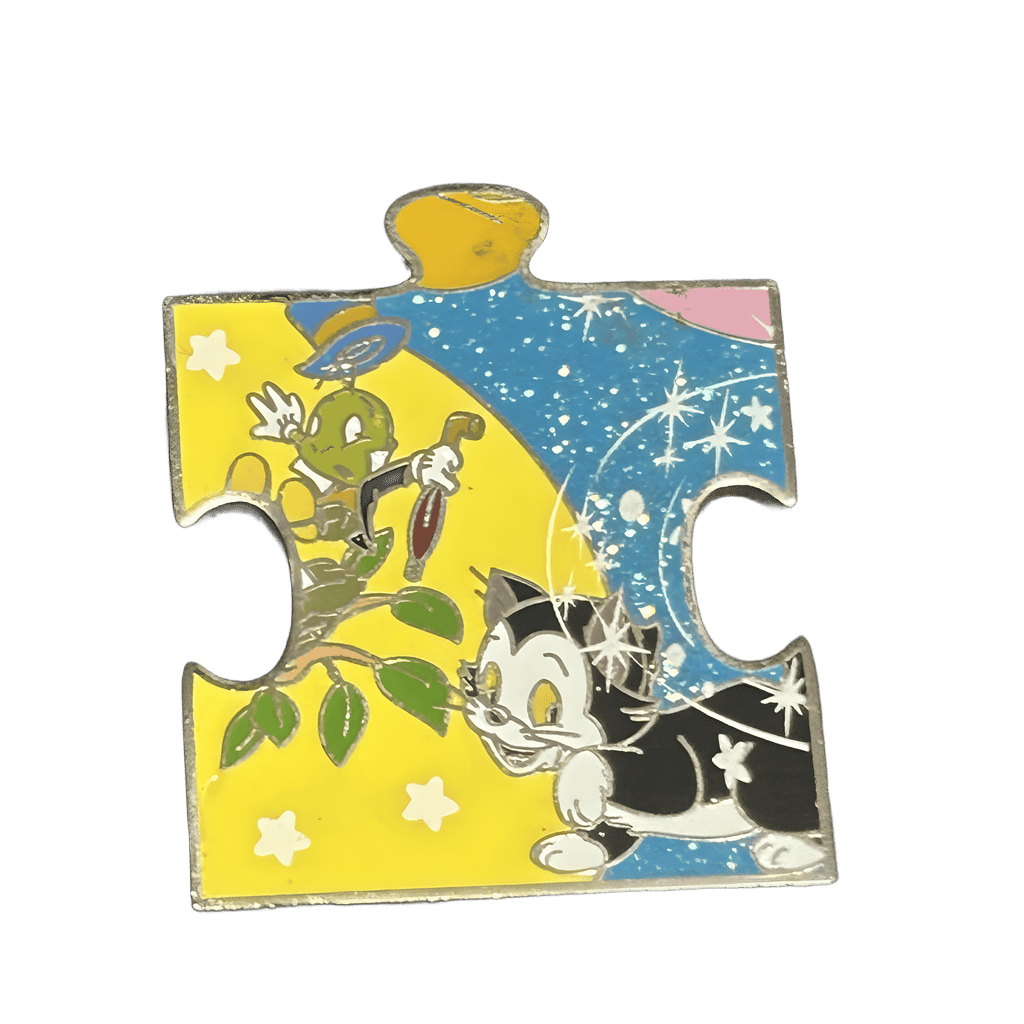 Figaro and Jiminy Cricket Disney pin