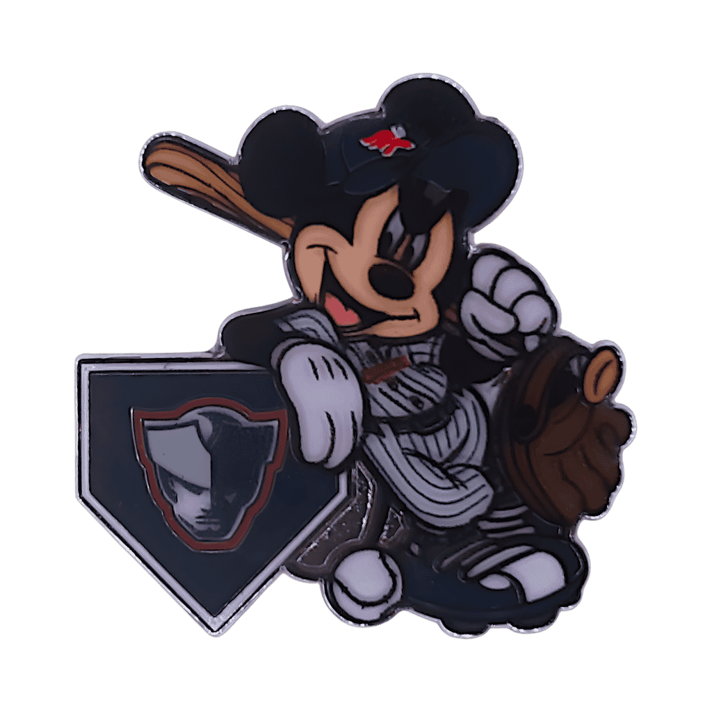 Mickey Homeplate Lean Disney pin