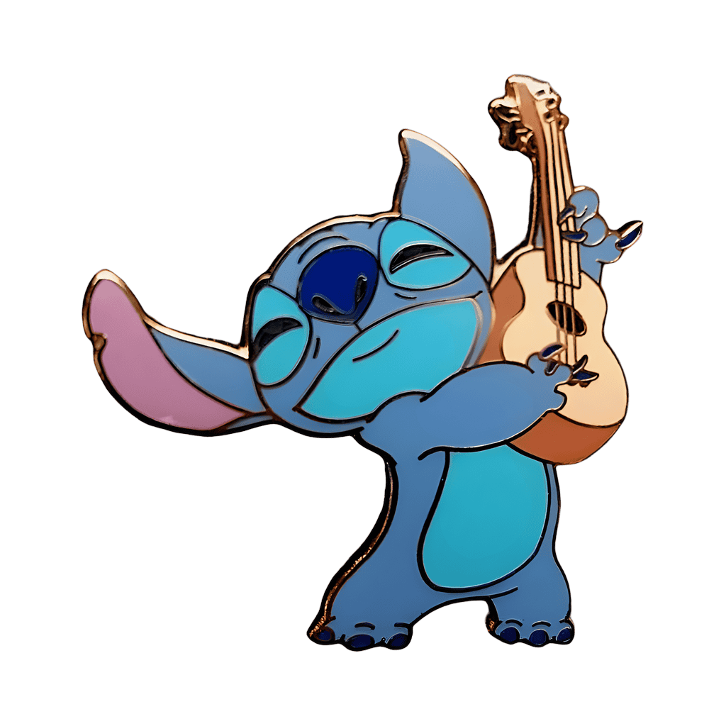 Lilo And Stitch - Stitch Playing Ukelele Disney pin