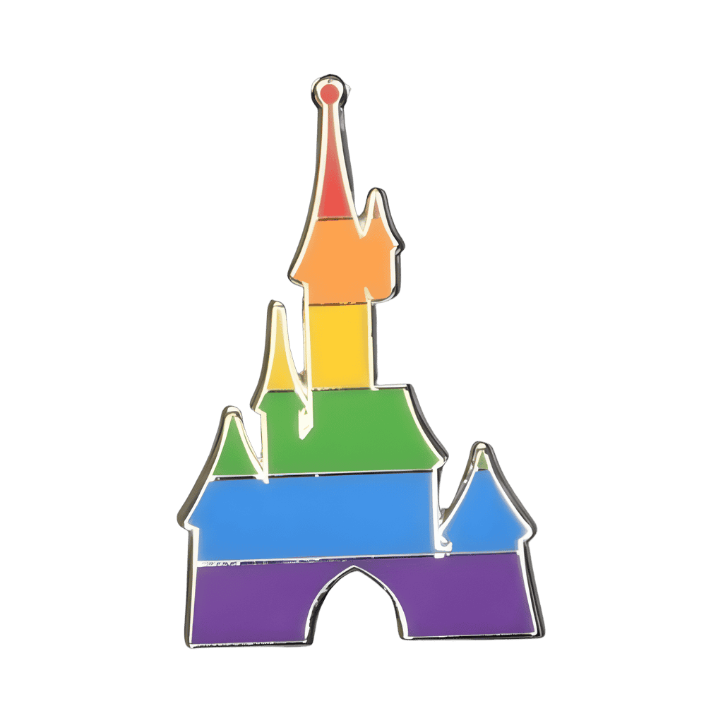 Rainbow Disneyland Paris Castle Disney pin