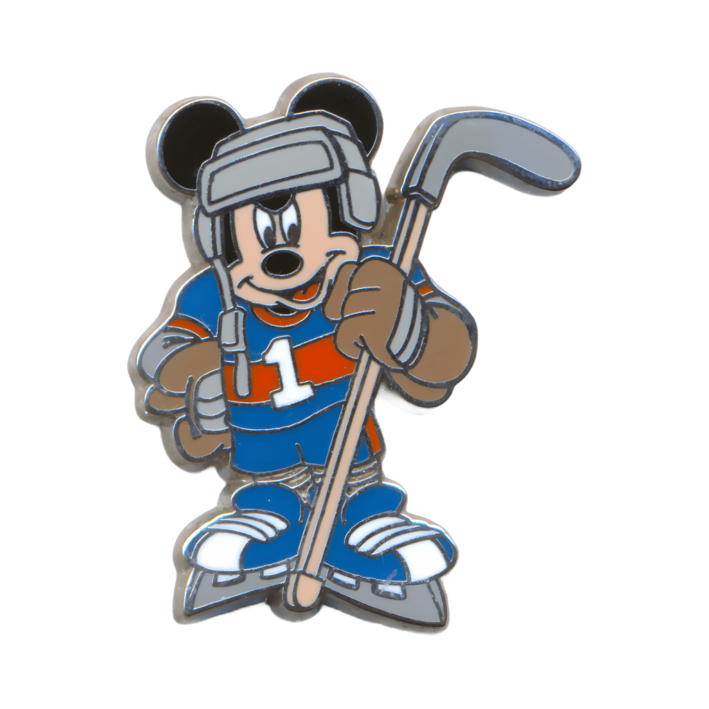 Hockey Player Disney pin