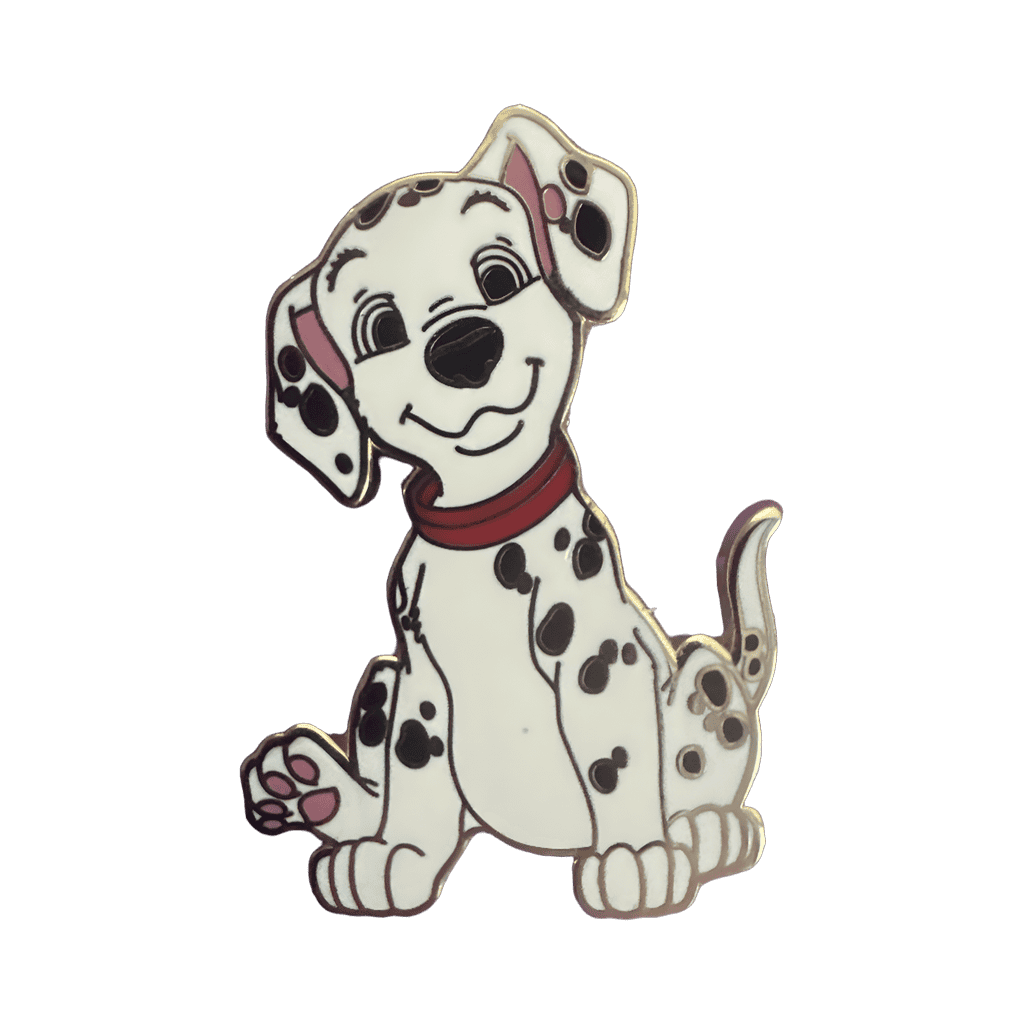 Dalmatian puppy sitting Disney pin