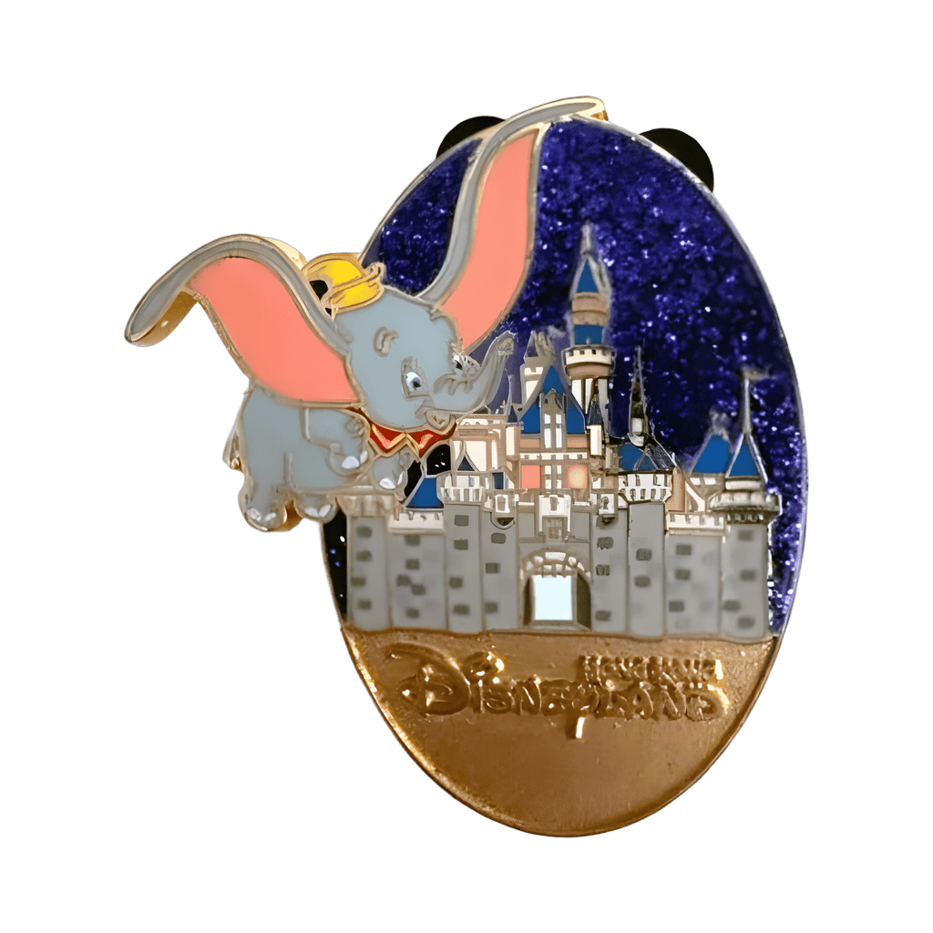 Dumbo on a Dark Blue Background Disney pin