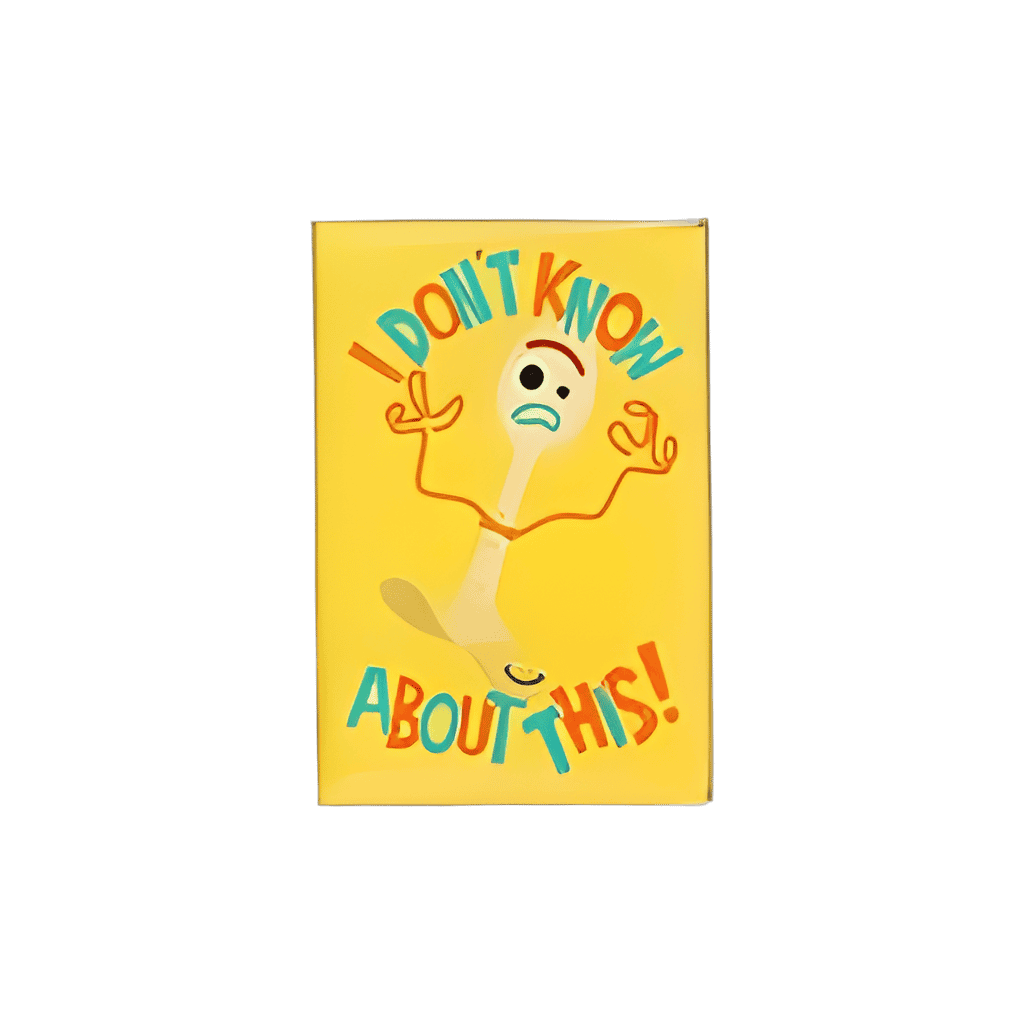 I Don't Know About This! Disney pin