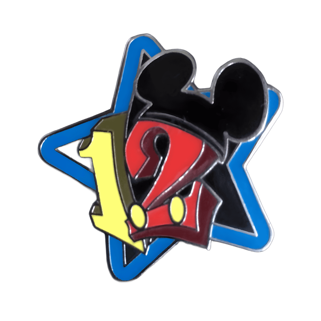 2012 Blue Border Star Disney pin
