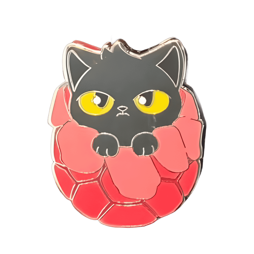 Black Flerkitten in Egg Hive Disney pin