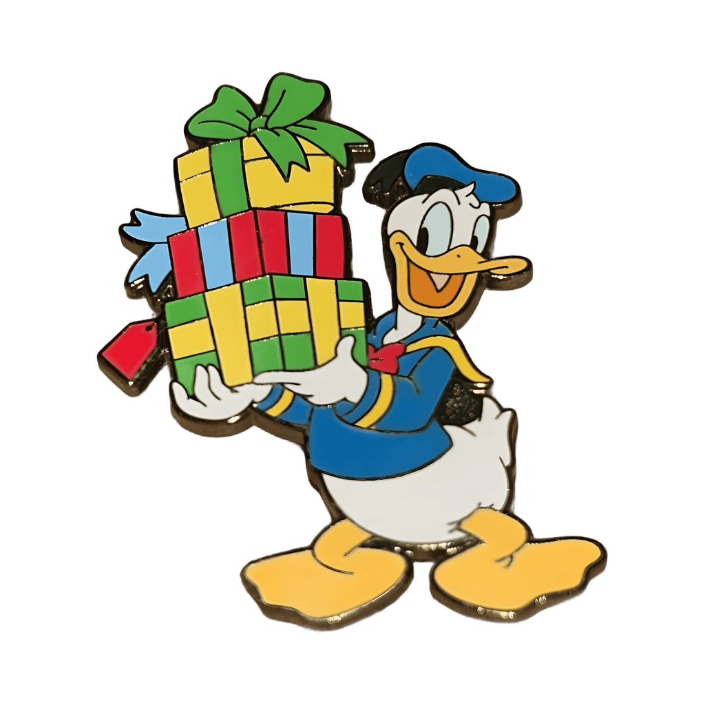 Donald Duck with Presents Disney pin