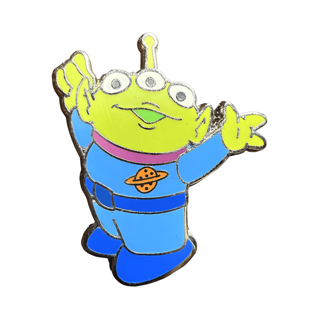 Green Alien Disney pin