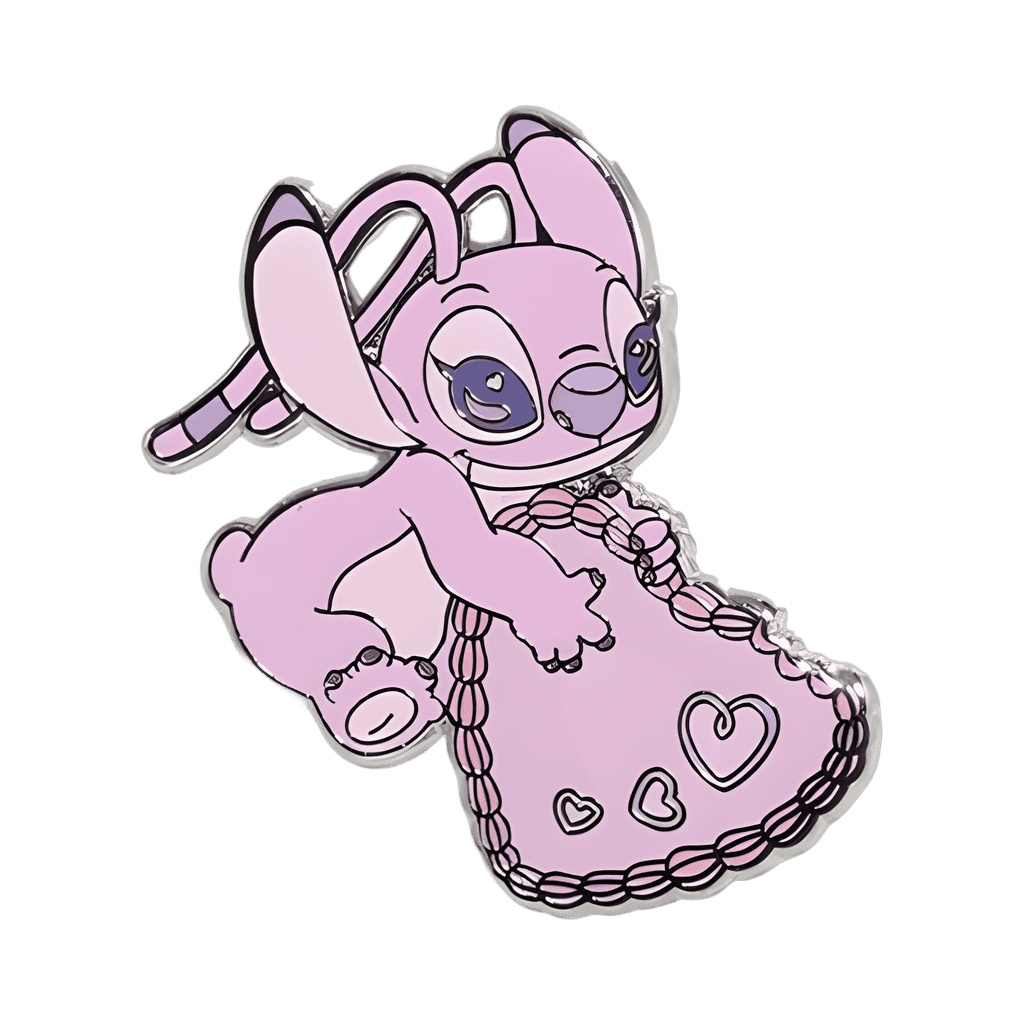 Angel w/ Cake Heart Disney pin