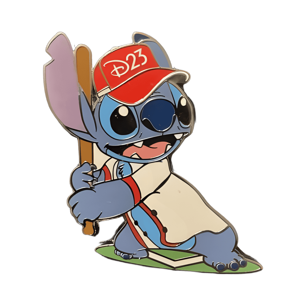 Stitch baseball Disney pin