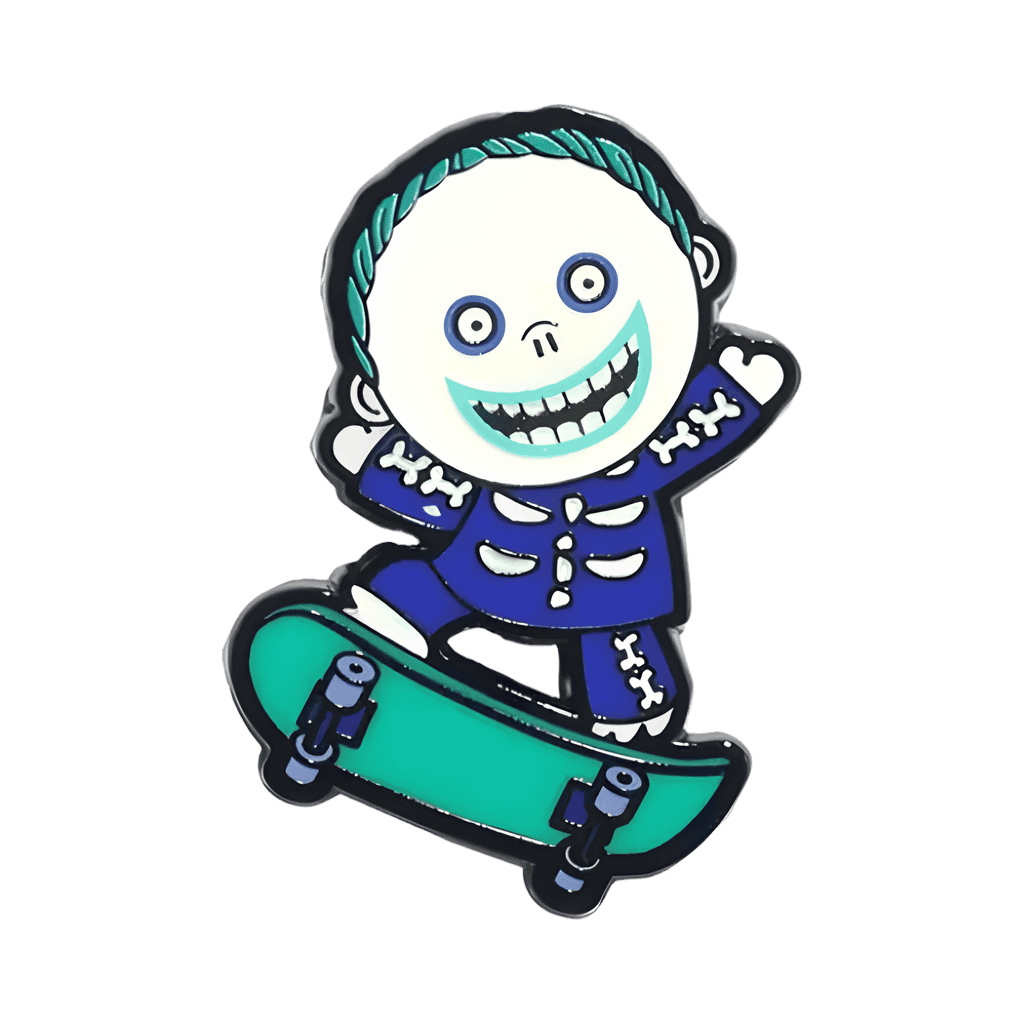 Barrel on Skateboard Disney pin