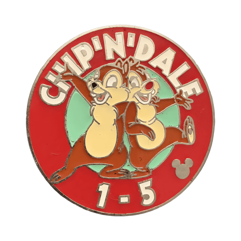 Chip 'N' Dale 1 - 5 Disney pin