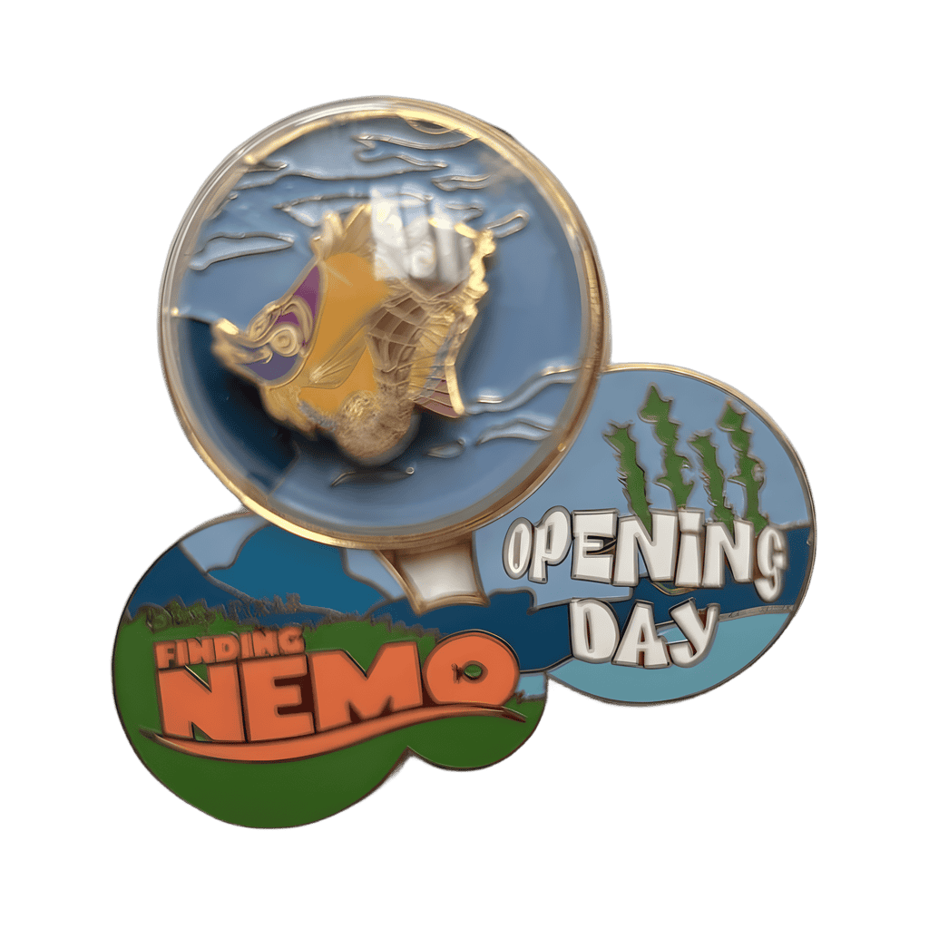 Tad & Sheldon in 3D Bubble Disney pin