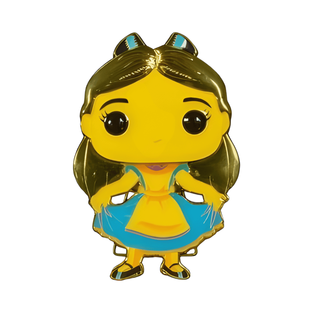 Curstying Alice Disney pin