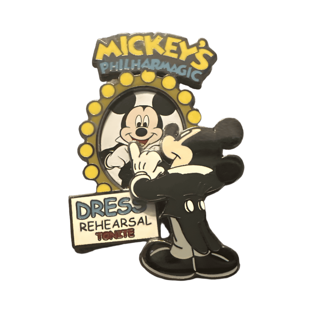 Mickey’s Philharmagic Dress Rehearsal Disney pin