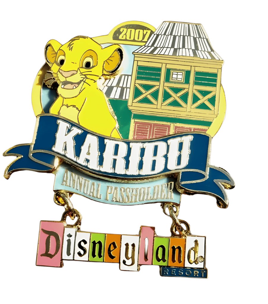 Simba Disney pin