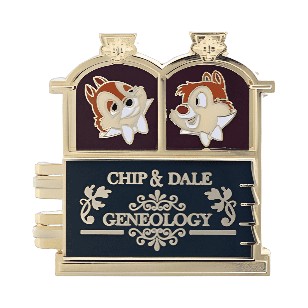 Chip & Dale - Genealogy Disney pin