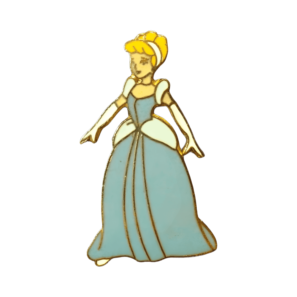 Cinderella in Blue Gown & White Gloves Disney pin