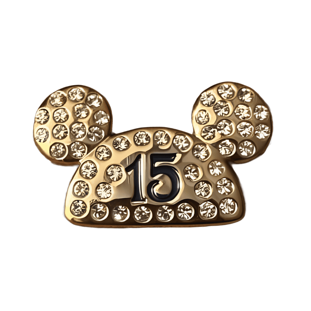 Jeweled Mickey Ear Hat Disney pin