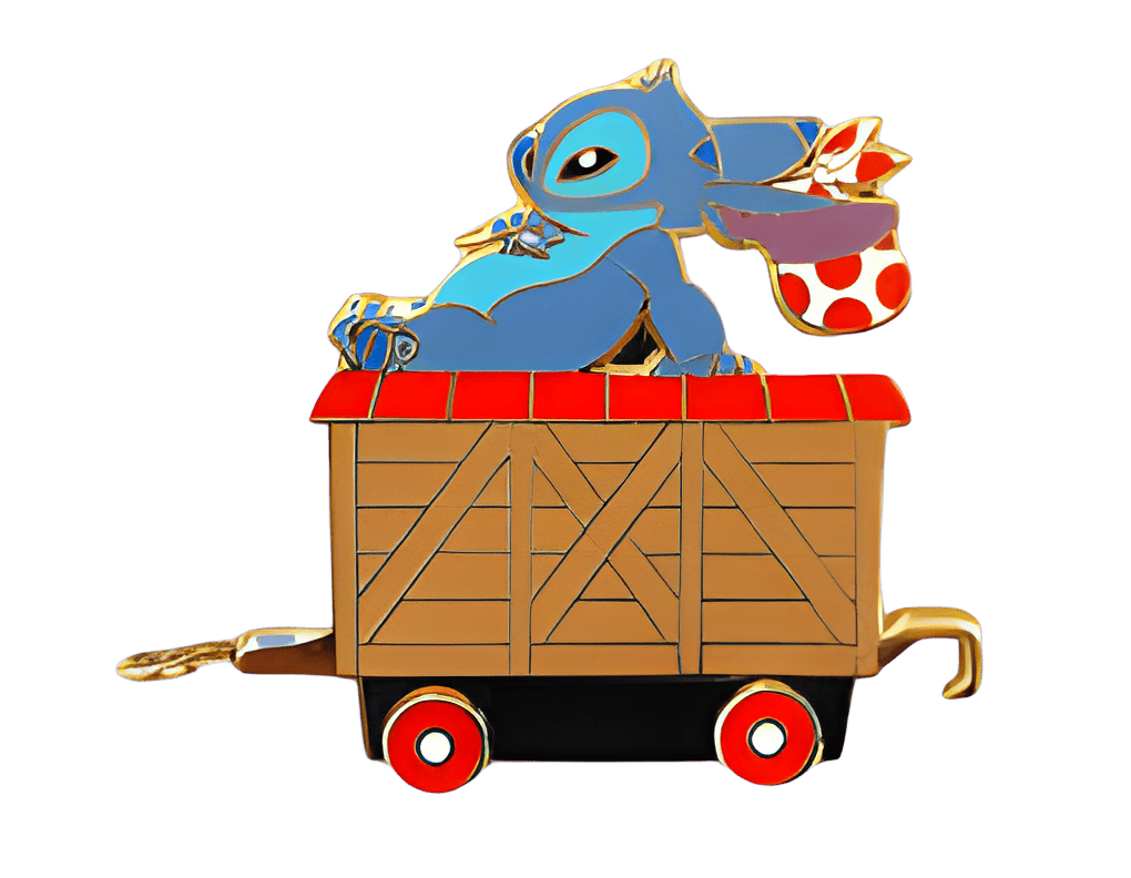 Stitch - Freight Car Disney pin