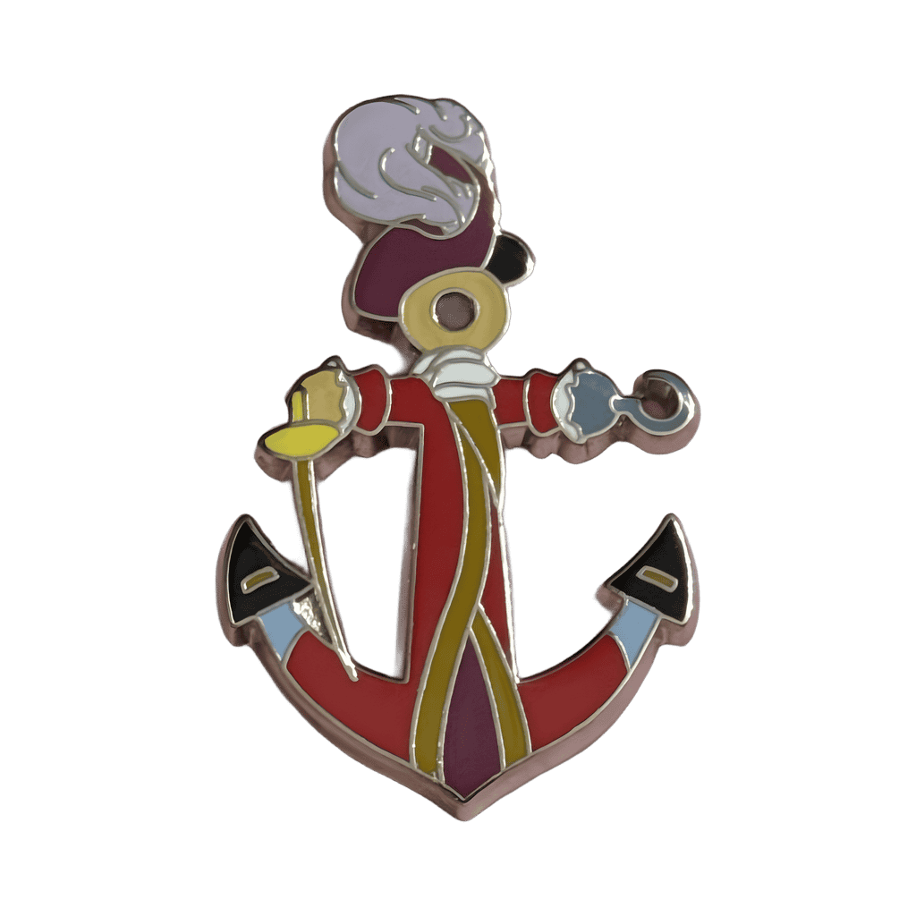 Captain Hook Disney pin