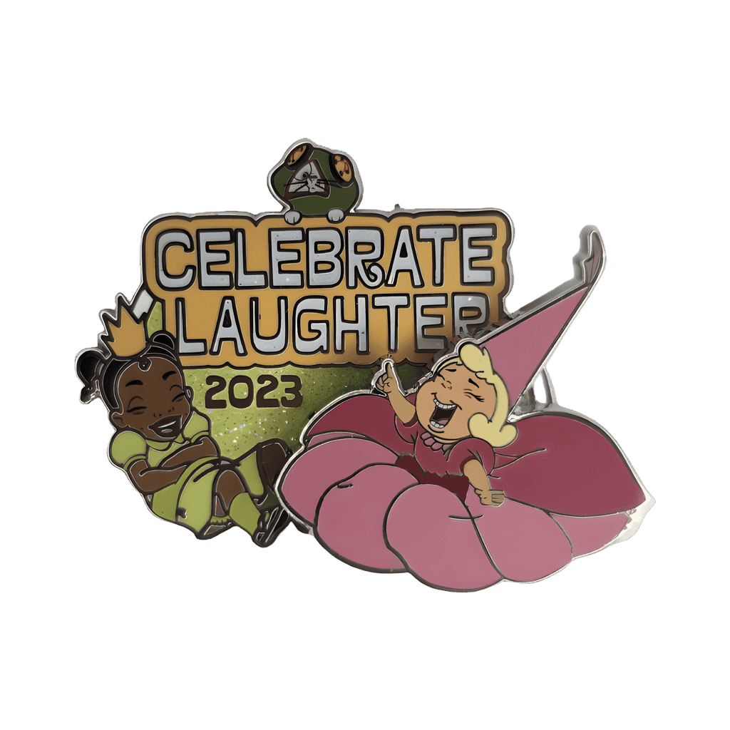 Celebrate Laughter 2023 - Tiana and Charlotte Disney pin