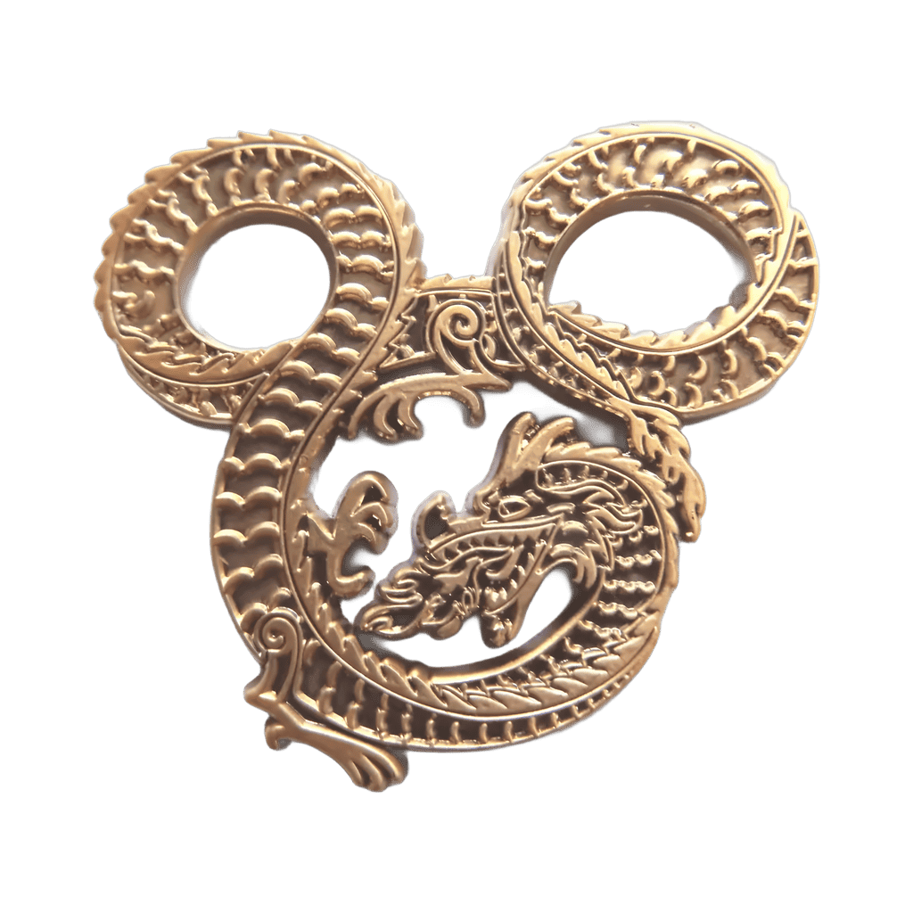 Brass Metal Disney pin