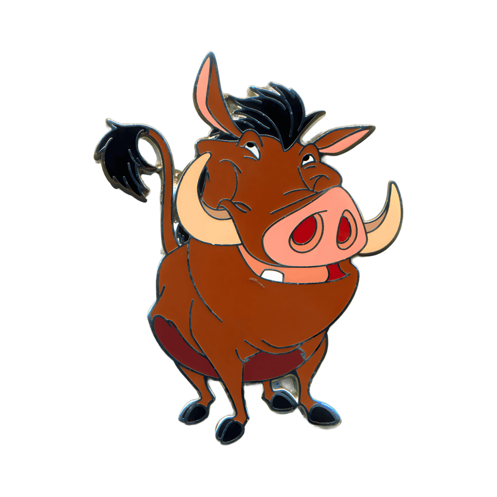 Pumbaa Smiling Disney pin