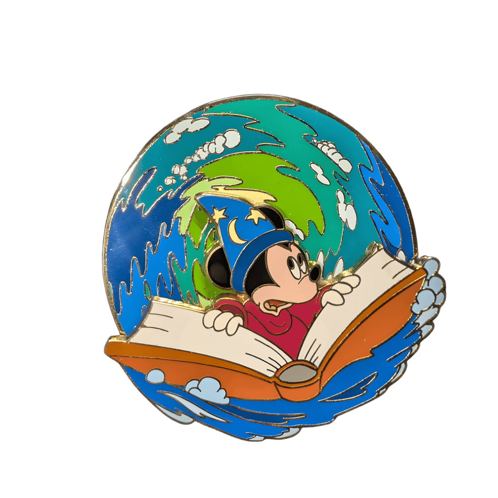 Sorcerer Mickey Water Spinner Disney pin