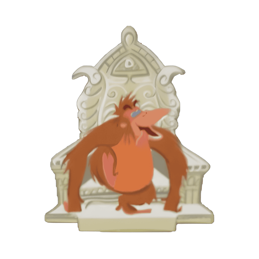 The Jungle Book Map Set - King Louie Disney pin