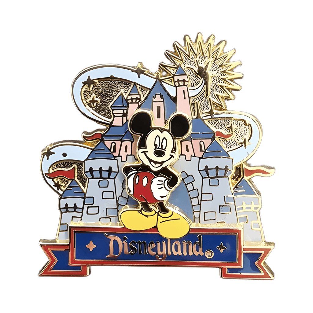 Mickey with Sleeping Beauty Castle Disney pin