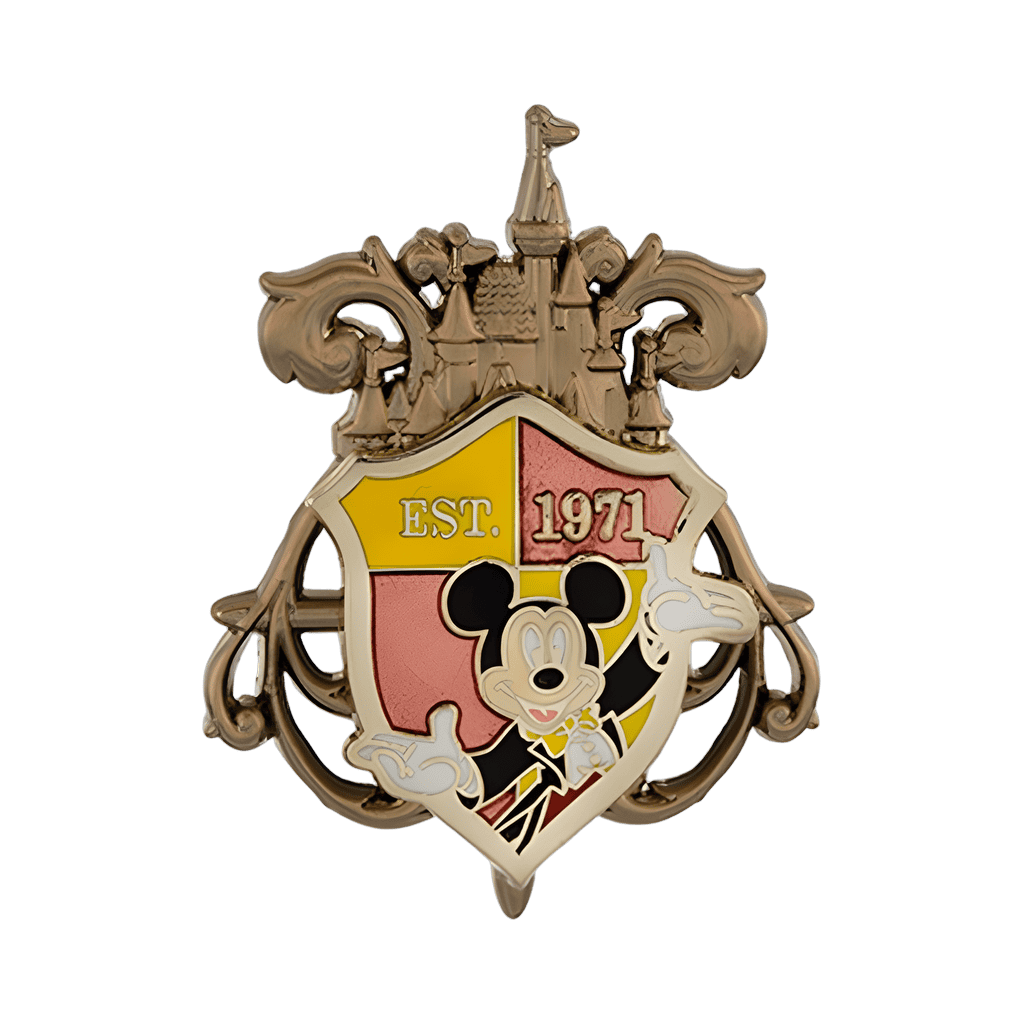 Magic Kingdom Shield Disney pin