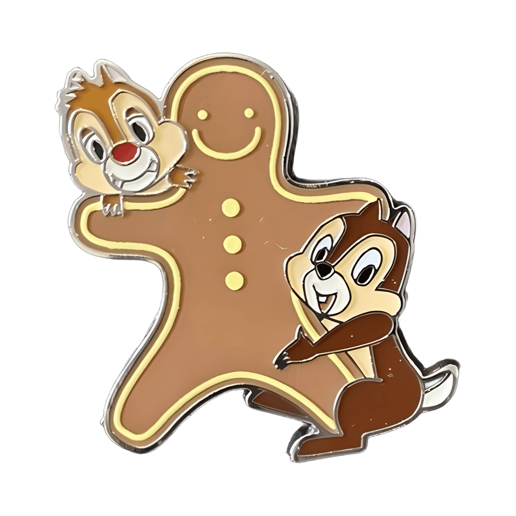 Chip and Dale - Gingerbread Disney pin