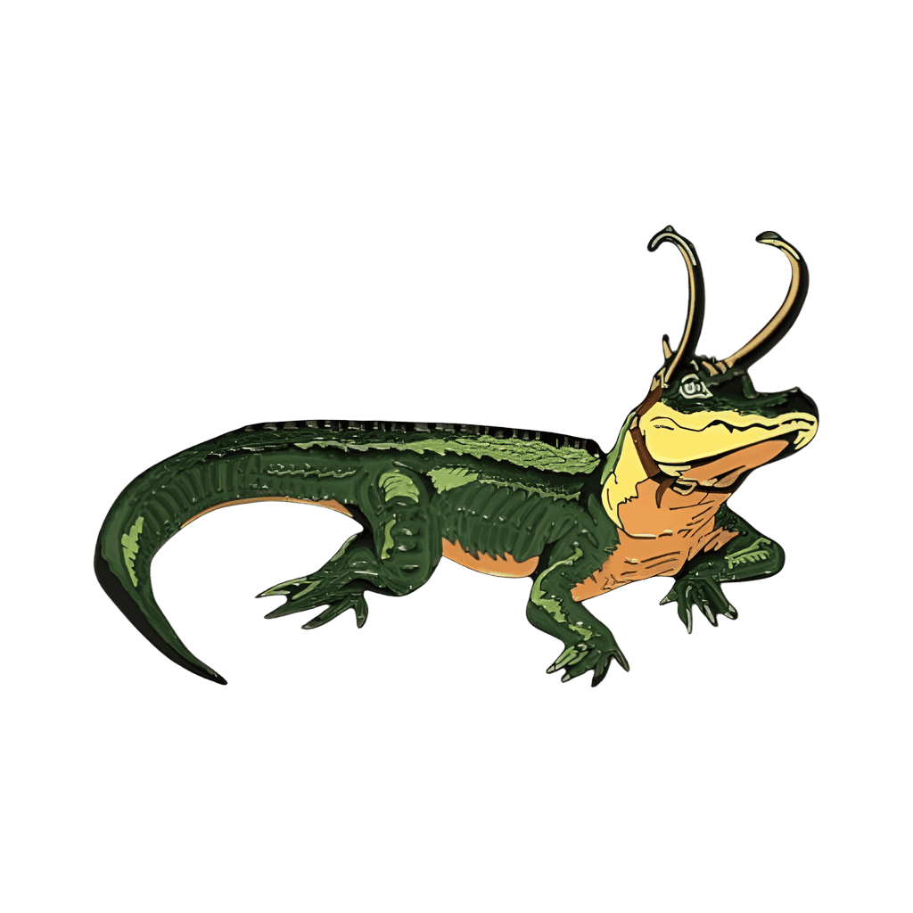 Alligator Loki Disney pin