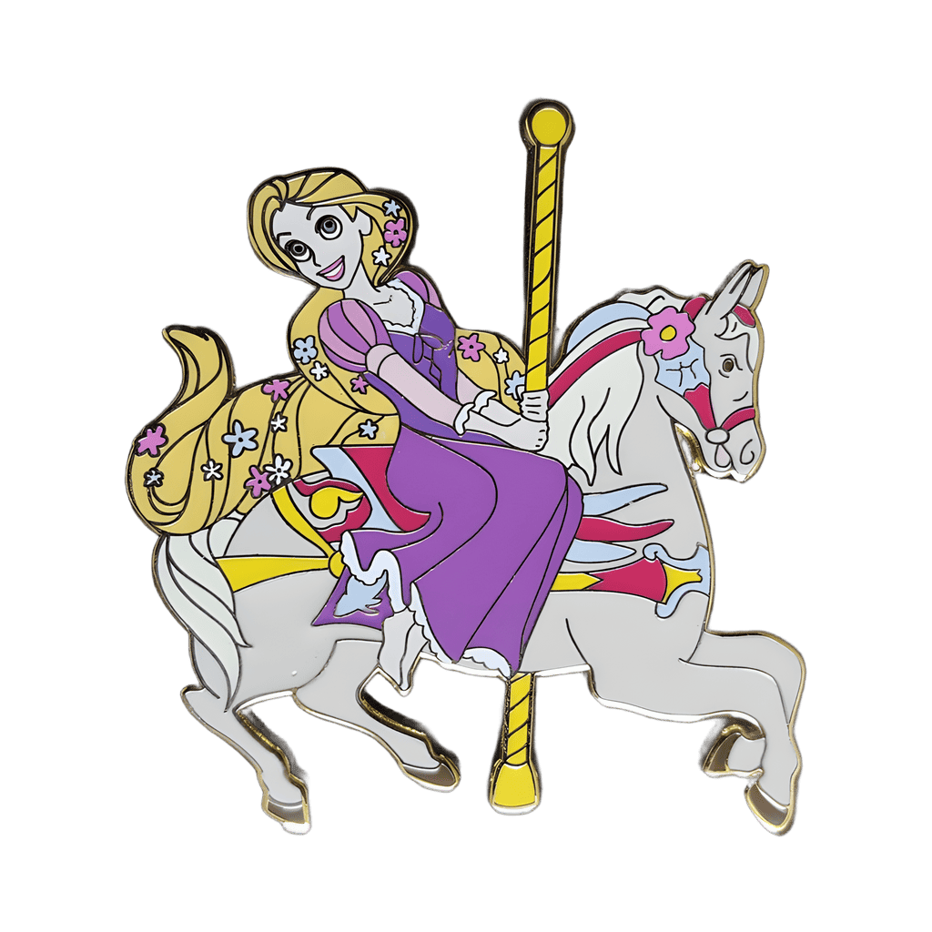 Rapunzel Riding Jingles the Horse Disney pin