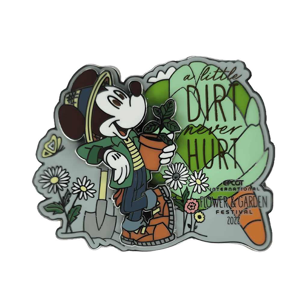 A Little Dirt Never Hurt Disney pin