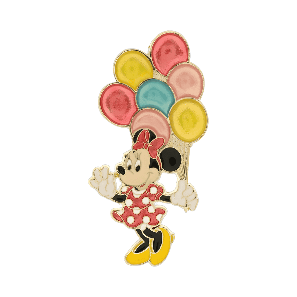 Minnie with Balloon Bouquet Disney pin