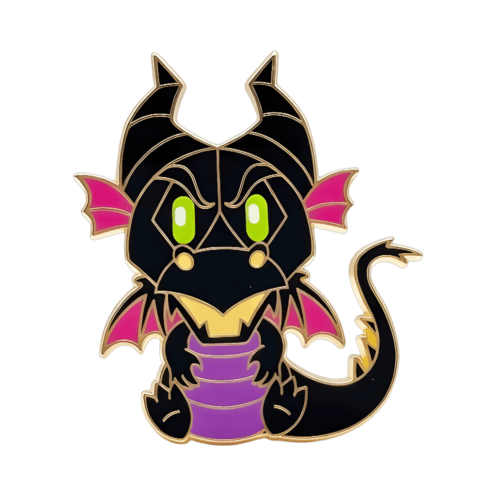 Maleficent as Dragon - Chaser Disney pin