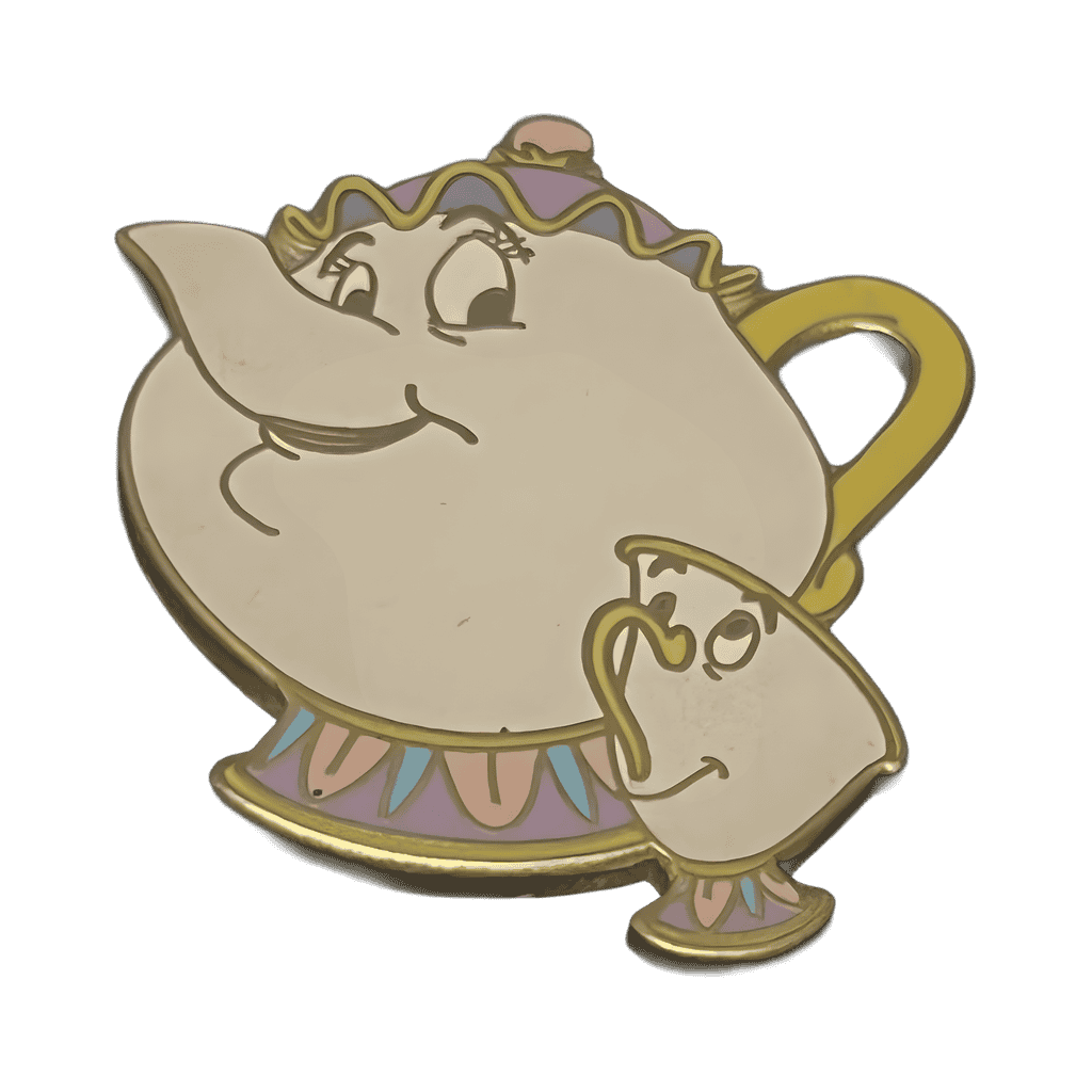 Beauty and the Beast - Mrs Potts and Chip Disney pin
