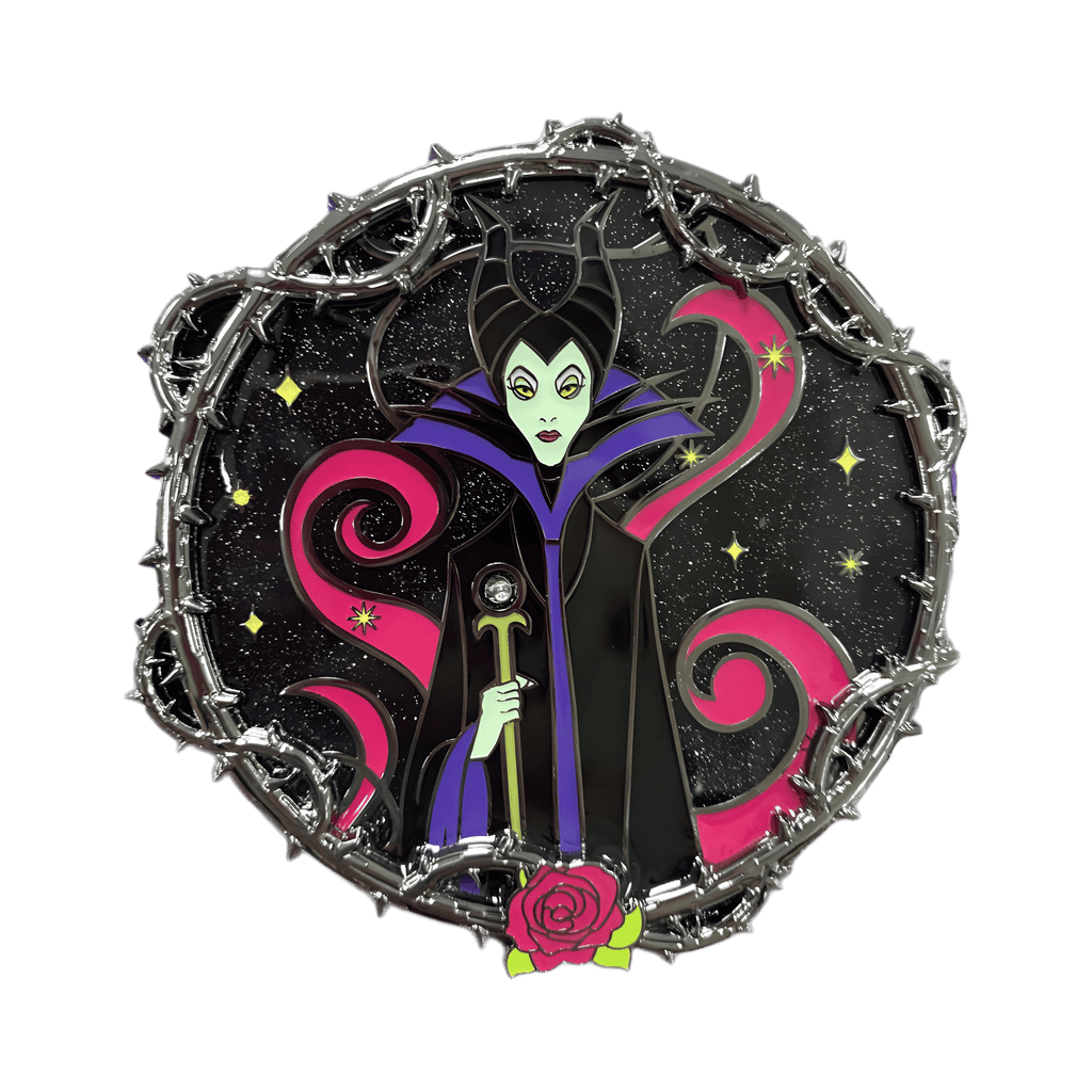 Maleficent Throne of Thorns Disney pin