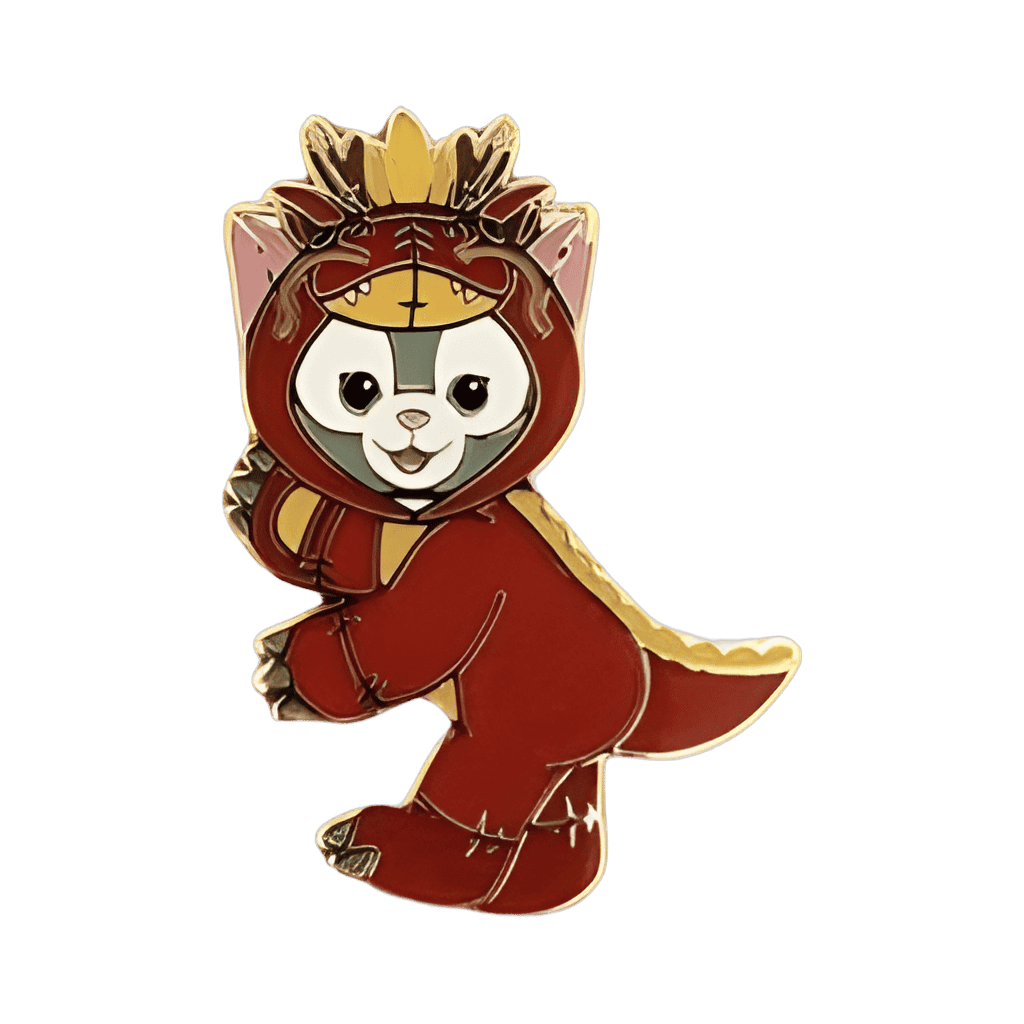 Gelatoni Dressed as a Dragon Disney pin