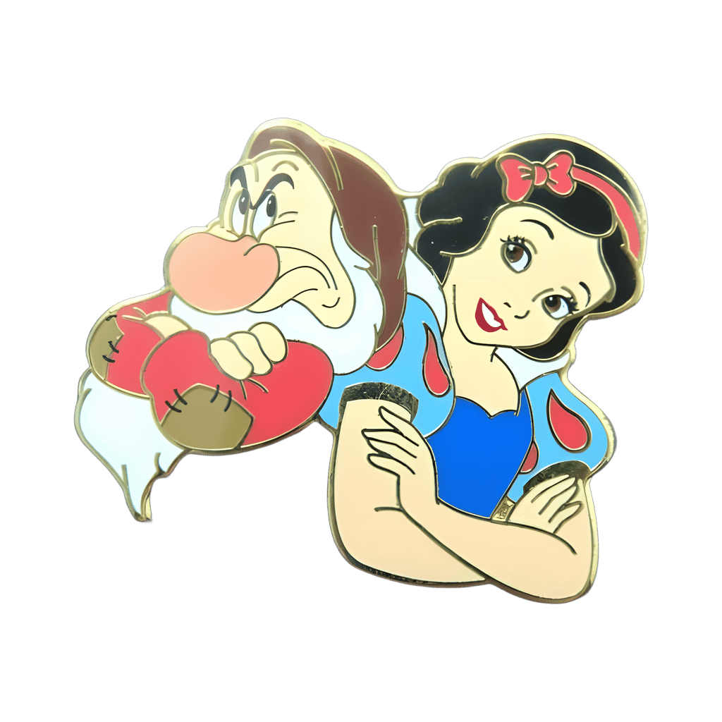 Grumpy & Snow White Disney pin